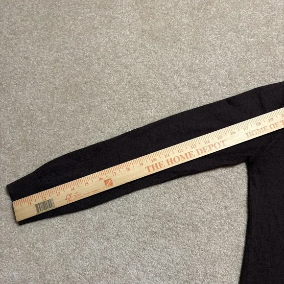 Brooks Brothers Sweater Womens Medium Brown Cotton Cashmere Shawl Collar - Picture 7 of 10